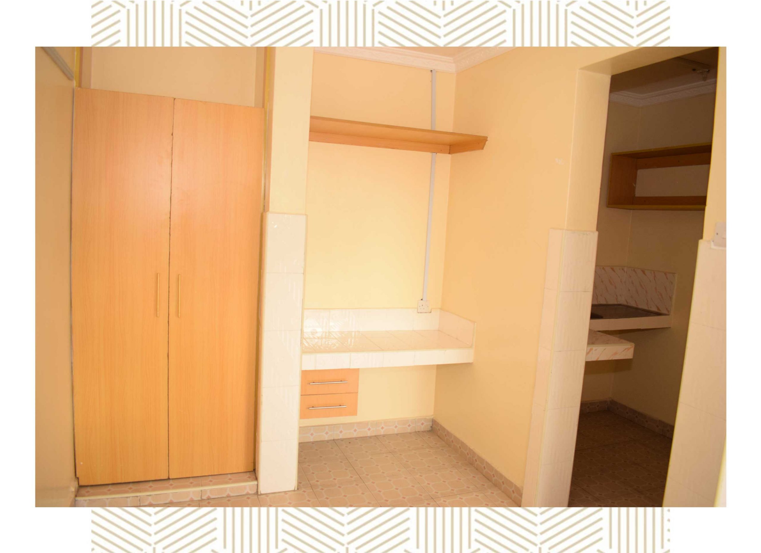 Wardrobe and Reading Area