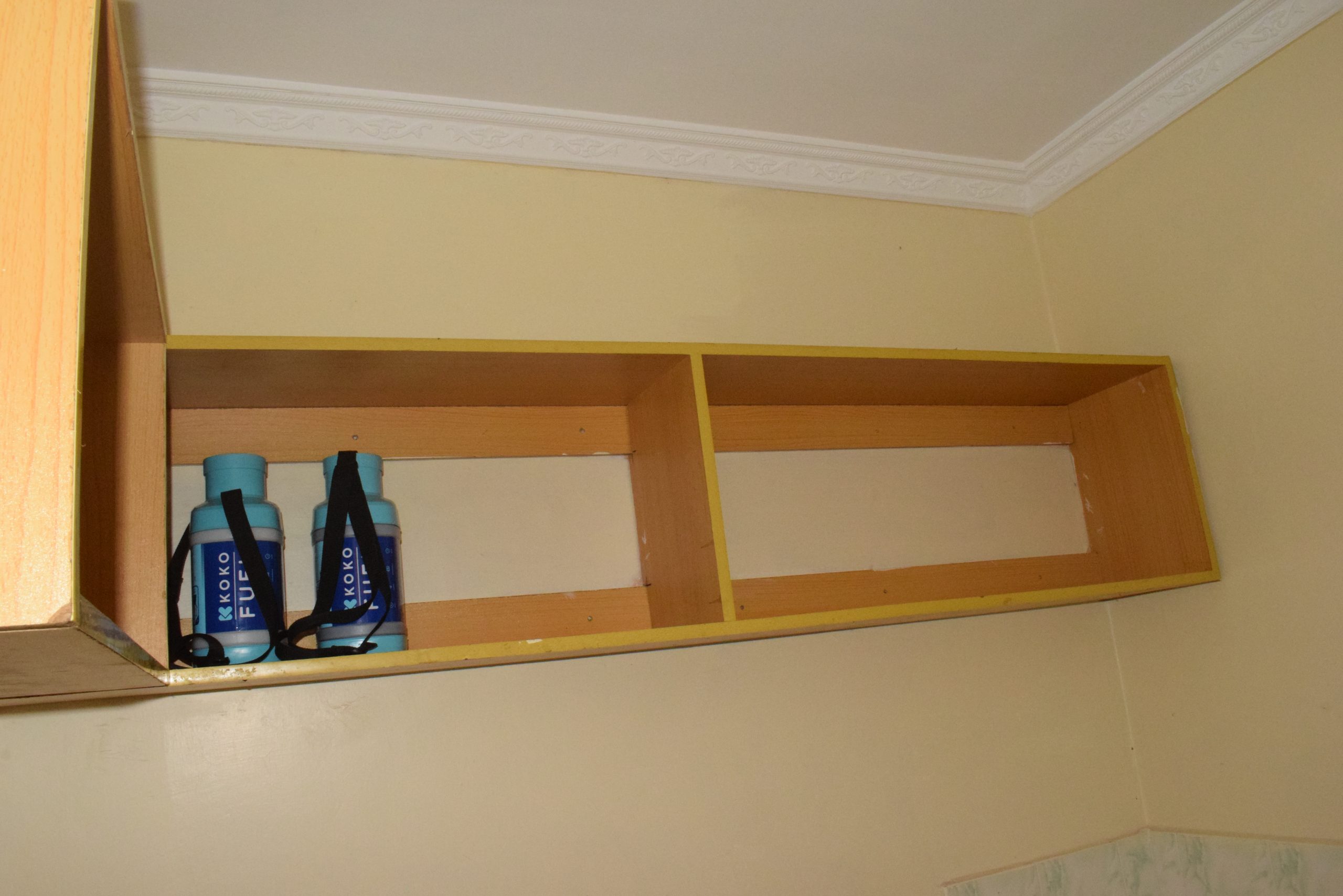 Shelves in Kitchen